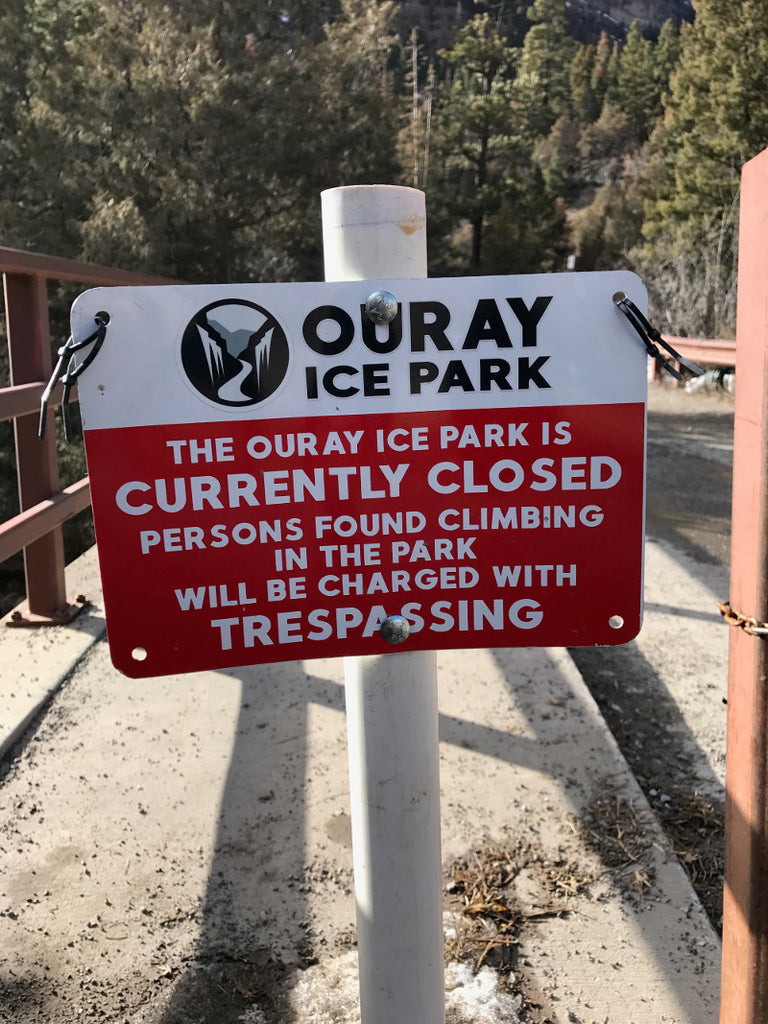 Blizzard Balm Adventures - Ice Climbing in Ouray, Not This February!